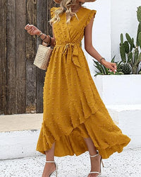 Robe croisée élégante et stylée - Amanda