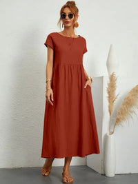 Vestido de verano sin mangas con bolso a juego - Perfecto para mujeres