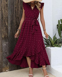 Robe croisée élégante et stylée - Amanda