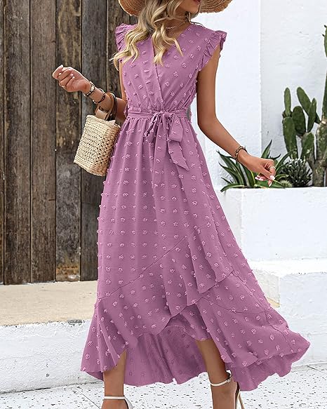 Robe croisée élégante et stylée - Amanda