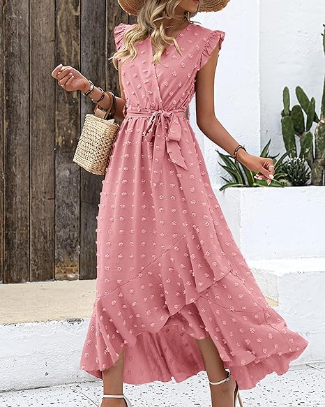 Robe croisée élégante et stylée - Amanda