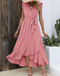 Robe croisée élégante et stylée - Amanda