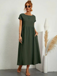 Vestido de verano sin mangas con bolso a juego - Perfecto para mujeres