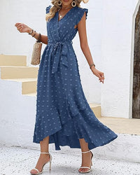 Robe croisée élégante et stylée - Amanda