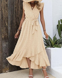Robe croisée élégante et stylée - Amanda