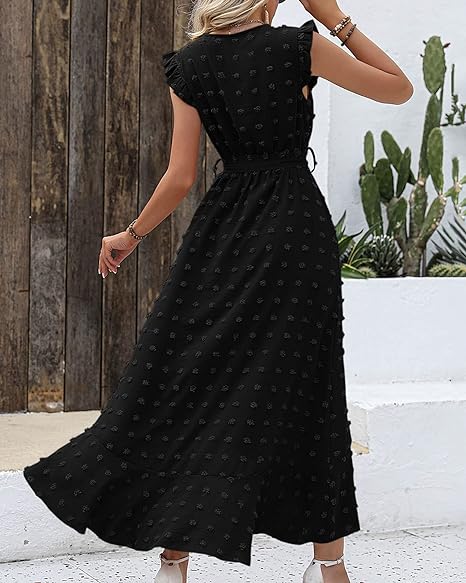 Robe croisée élégante et stylée - Amanda