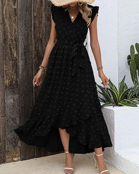 Robe croisée élégante et stylée - Amanda