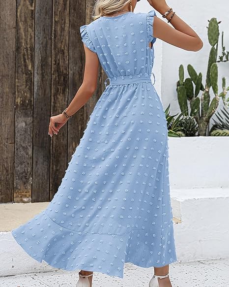Robe croisée élégante et stylée - Amanda