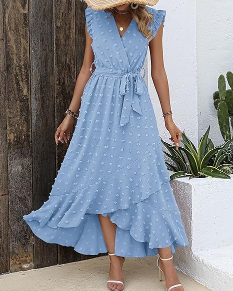 Robe croisée élégante et stylée - Amanda