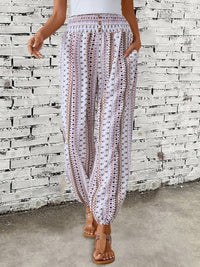 Pantalon décontracté imprimé pour femmes - pantalon confortable et décontracté pour toutes les occasions