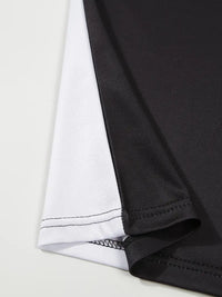 Camisa Polo Masculina - Ajuste Slim - Design Listrado - Manga Curta para Uso Casual