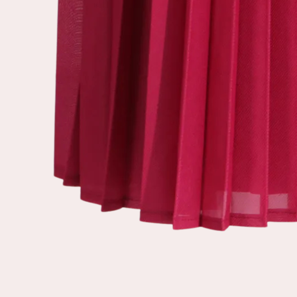 Élégant haut pour femme et pantalon à plis - Superbe ensemble moderne de deux pièces pour un look élégant