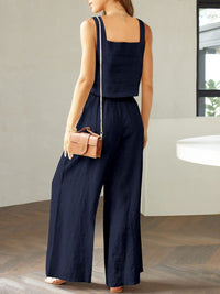 Katrien | Ensemble de pantalons larges tendance pour un look élégant