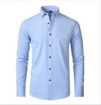 Camisa Hombre Antienguillezable de Tira y Estira - Transpirable y Cómoda