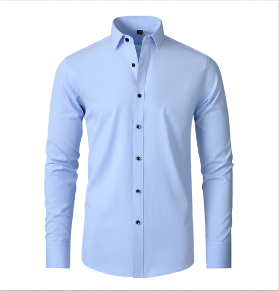 Camisa Hombre Antienguillezable de Tira y Estira - Transpirable y Cómoda