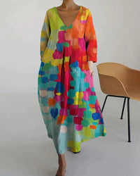 Robe colorée, gaie et élégante - Ana pour toutes les occasions