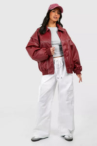 Flavie™ Veste en cuir