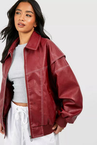 Flavie™ Veste en cuir
