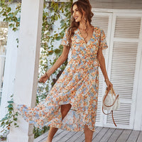 Robe florale bohème élégante - Fleur pour un style unique