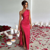 Robe de soirée sans manches chic et glamour - style midi scintillant pour femmes