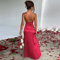 Robe de soirée sans manches chic et glamour - style midi scintillant pour femmes