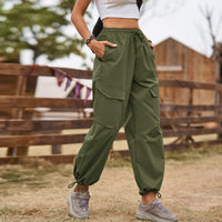 Pantalon cargo pour femmes - Pantalon utilitaire confortable et fonctionnel pour des aventures en plein air élégantes