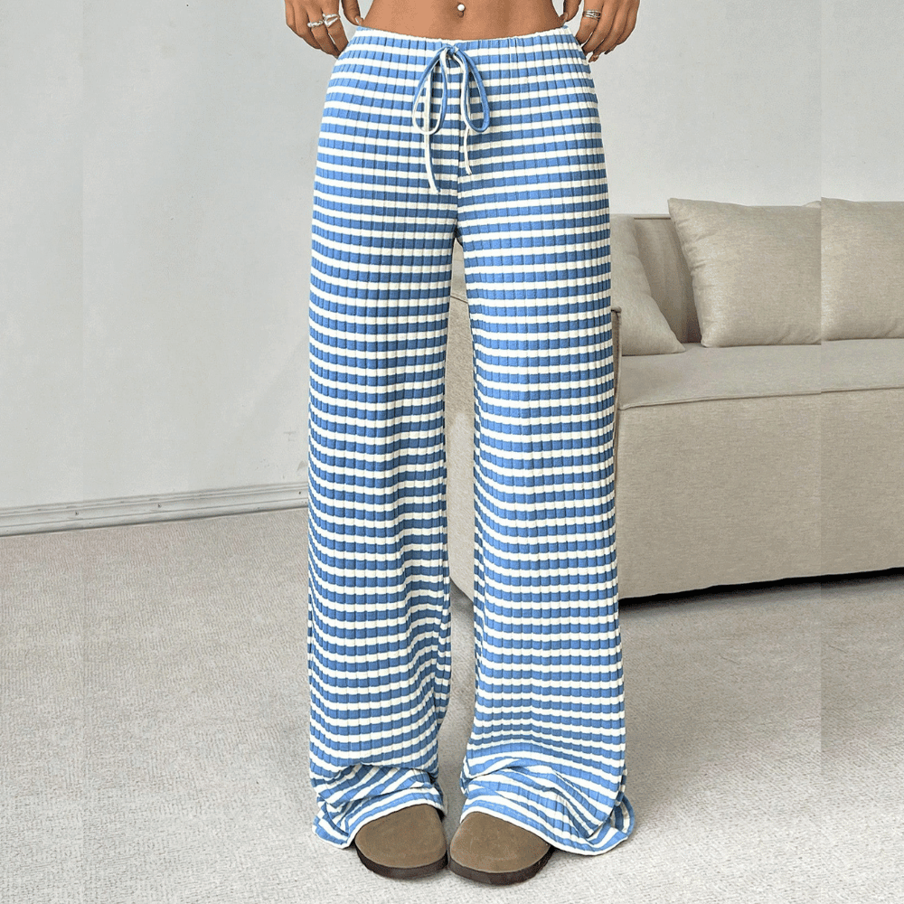 Pantalon de survêtement confortable à jambe large pour femmes, pour un look décontracté et élégant lors des journées décontractées