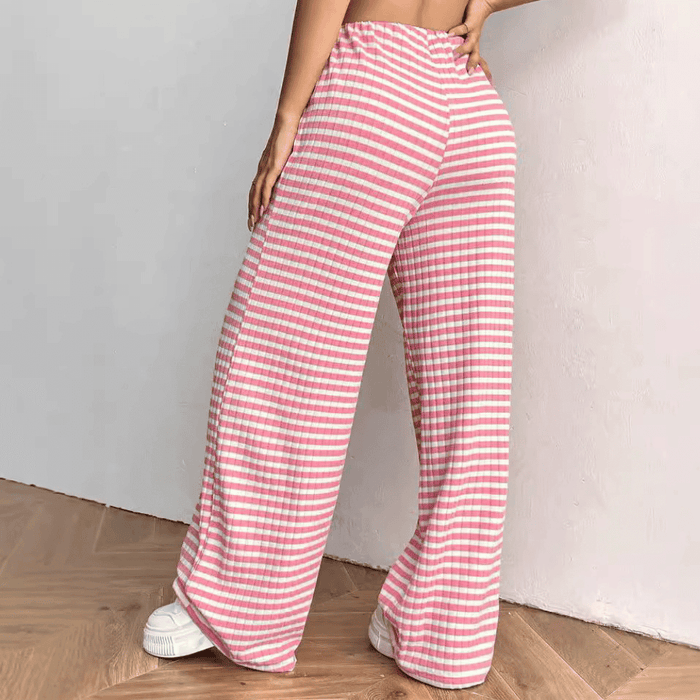 Pantalon de survêtement confortable à jambe large pour femmes, pour un look décontracté et élégant lors des journées décontractées