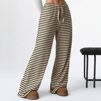 Pantalon de survêtement confortable à jambe large pour femmes, pour un look décontracté et élégant lors des journées décontractées