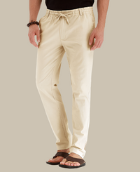 Pantalon d'été confortable et décontracté pour hommes avec ceinture élastiquée - Frego