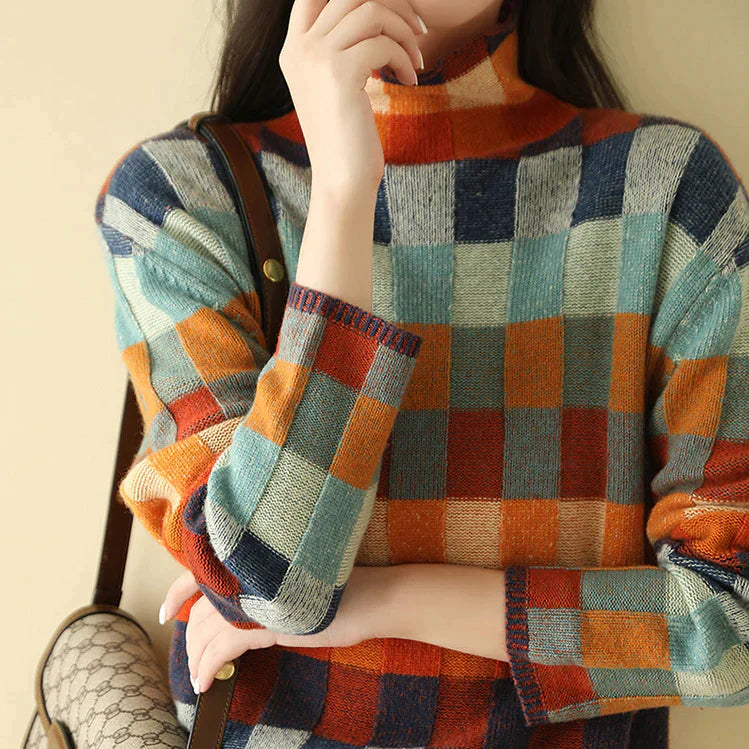 Pull de danse en cachemire multicolore Eden pour un style élégant et confortable