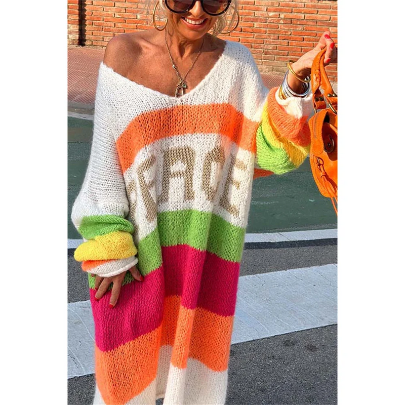 Pull Loose Ibiza Peace Dance - Pamela, le choix parfait pour votre look de danse