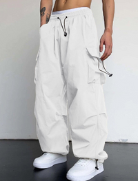Pantalon cargo pour femmes - Pantalon utilitaire confortable à coupe décontractée avec poches latérales pratiques pour des journées décontractées et élégantes sans effort
