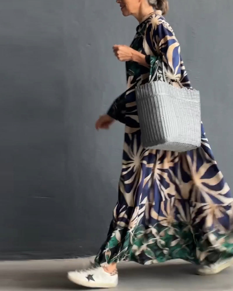 Elegant Long Hip Dress - Grace pour un look élégant