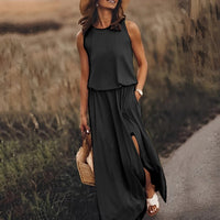 Robe longue d'été élégante pour femmes - Fenna pour un look stylé et confortable