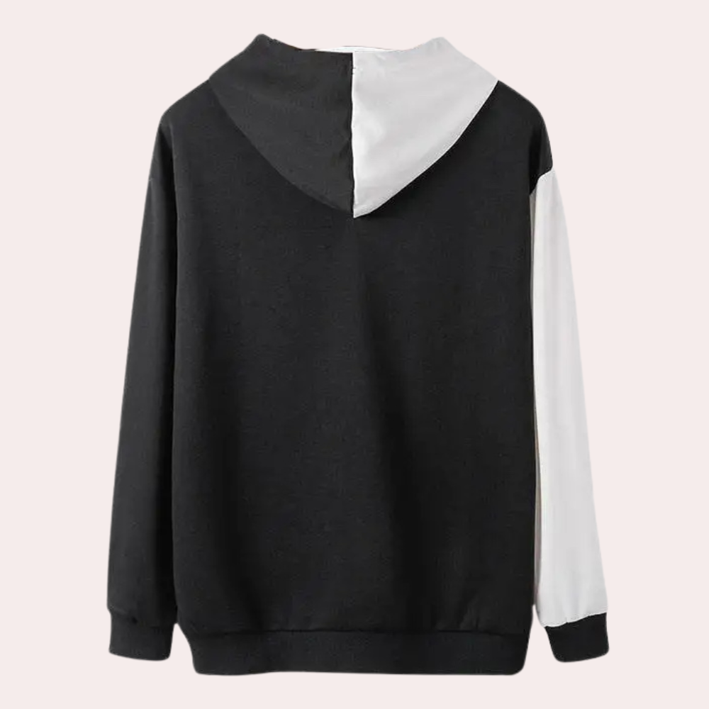 BRADLEY - Sweat à capuche imprimé tendance pour hommes