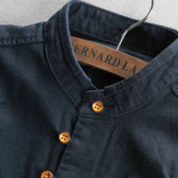 Camisole ajustée pour homme avec cuello alto et manga larga