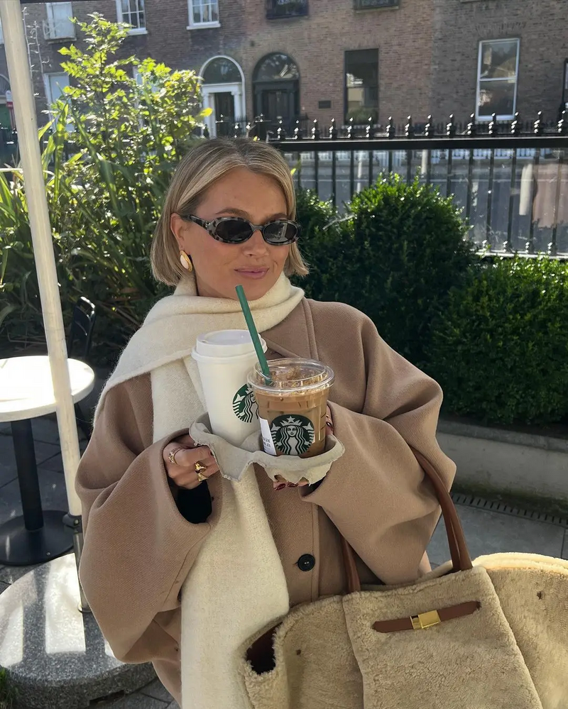Florine™ Manteau en laine surdimensionné