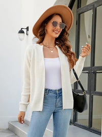 Cardigan zippé à manches longues pour femmes, décontracté et élégant - Kate