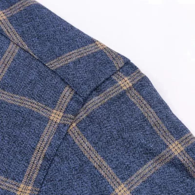 Herrenklassiker : Lässiges Langarm-Karoshirt für stilvolle Casuals
