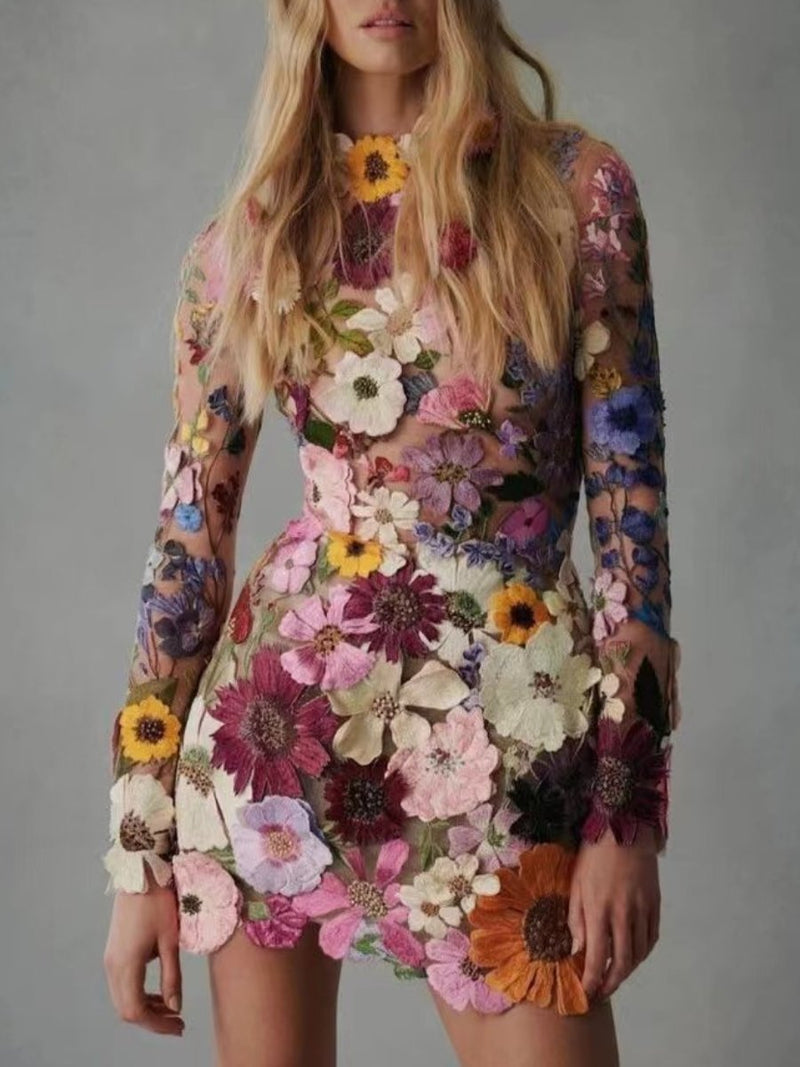 Gilet de mode en 3D avec motif floral Élégant et durable pour toutes les occasions