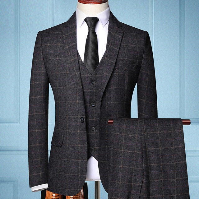 Costume 3 pièces élégant pour homme de Lauro pour un look stylé