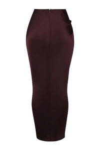 Robe longue élégante pour femmes avec découpes chics - parfaite pour les soirées