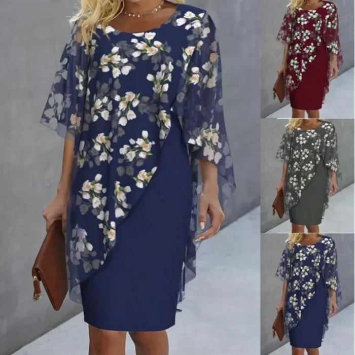 Linn Elegant Floral Dress - robe élégante à imprimé floral pour toutes les occasions