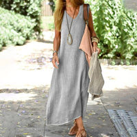 Robes élégantes en coton et en lin pour un style intemporel