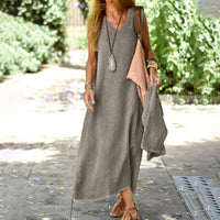 Robes élégantes en coton et en lin pour un style intemporel