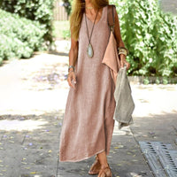 Robes élégantes en coton et en lin pour un style intemporel