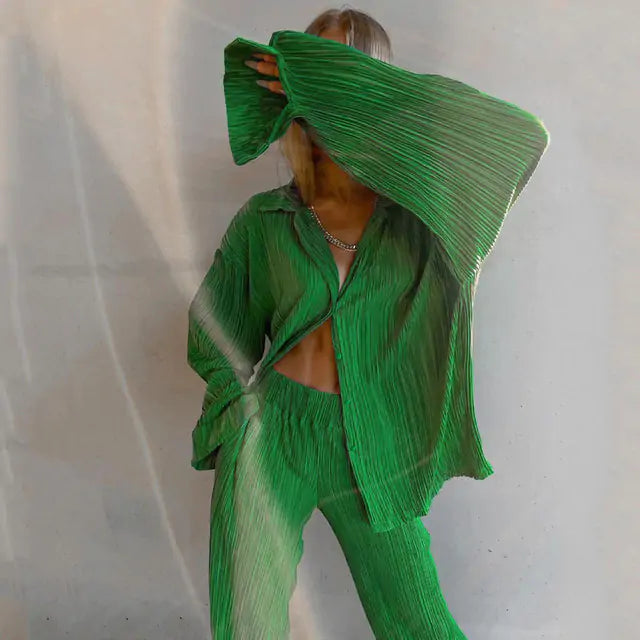 Esmée | Elégant costume deux pièces à manches longues pour un look élégant