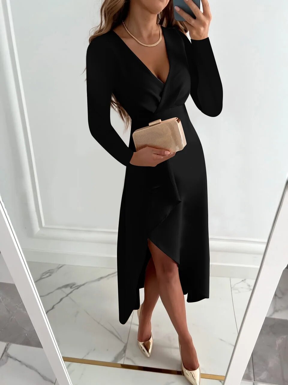 Robe élégante simple et élégante - Felicia pour toutes les occasions