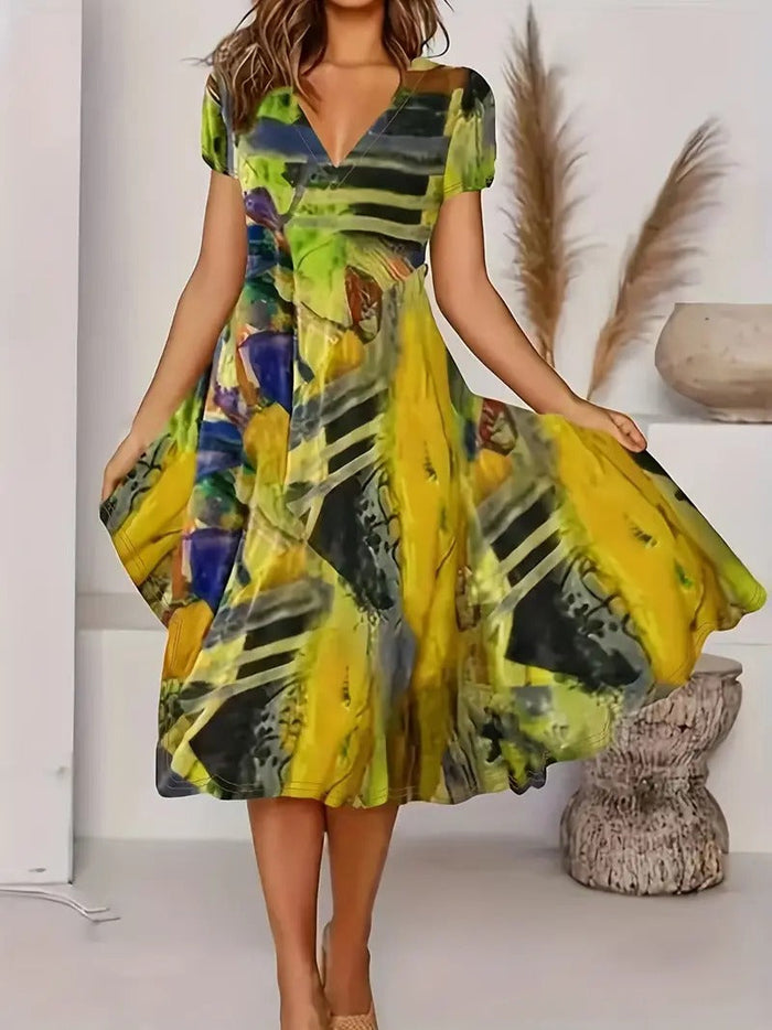 Robe d'été élégante - Eliza pour un look féminin et rafraîchissant